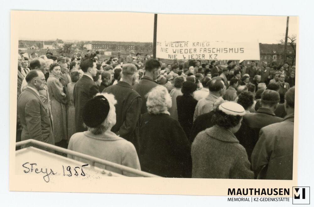 4.16.0036.jpg; 4.16.0036; Internationale Gedenkverstanstaltung in Steyr 1955;