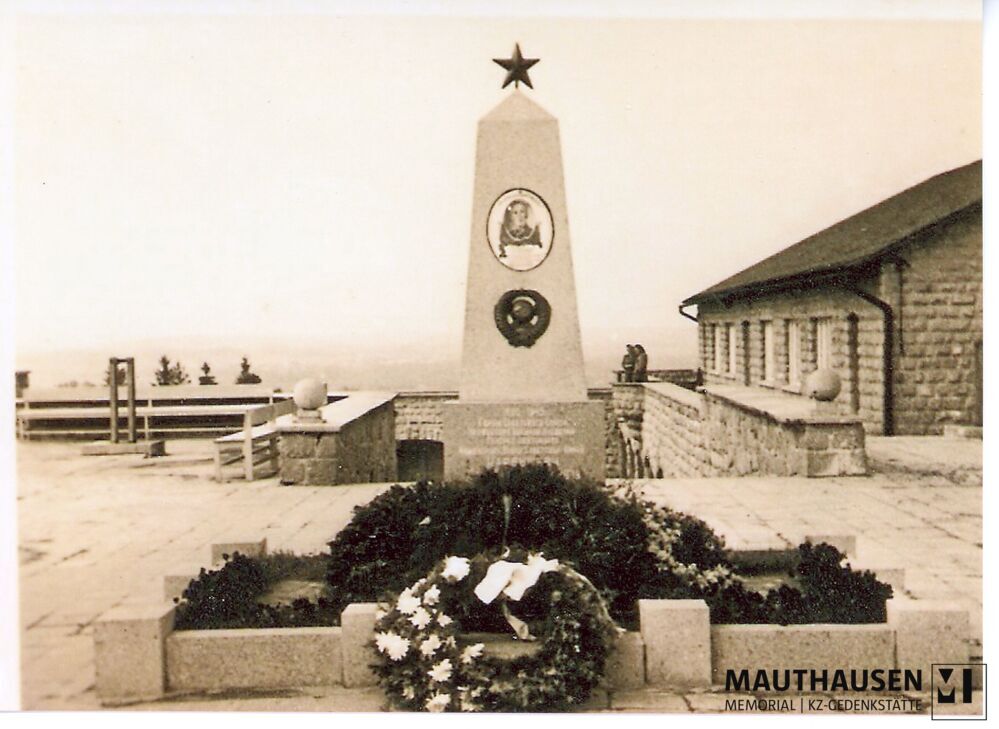 4.16.0053.jpg; 4.16.0053; KZ Gedenkstätte Mauthausen: Das „alte“ Karbyschew-Denkmal ;