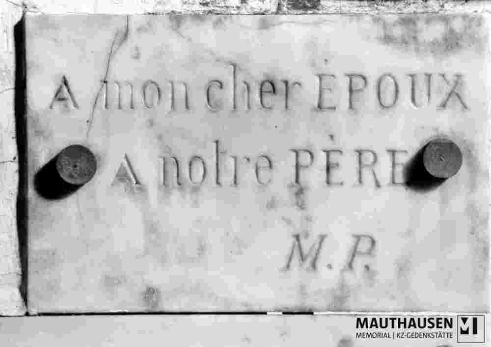 6.1.0101_01-03-102-01.jpg; 6.1.0101; Tafel für einen unbekannten Deportierten; Tafel