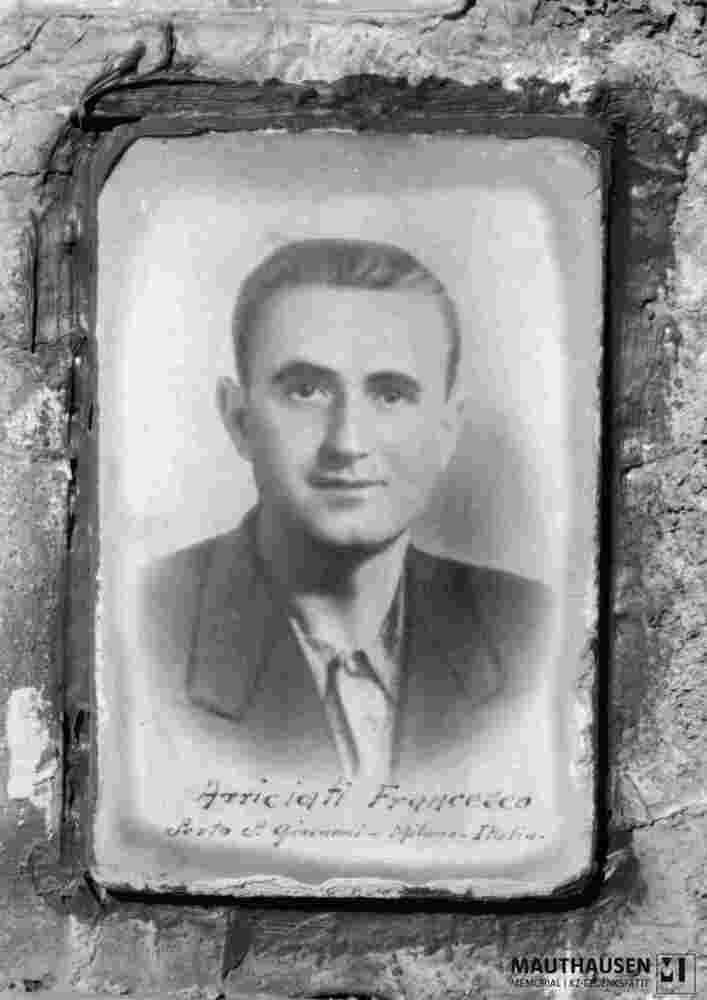 6.1.0337_01-13-089-01.jpg; 6.1.0337; Gedenktafel für Francesco Arriciati; Fotografie