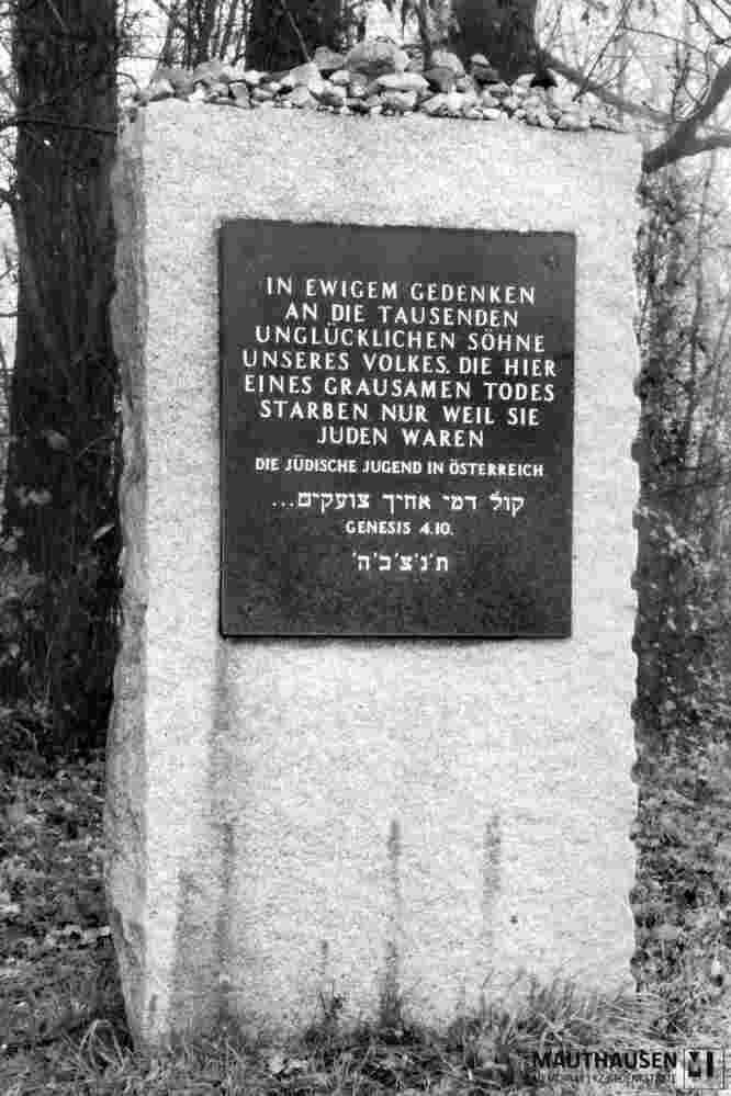 6.1.0565_02-00-003-01.jpg; 6.1.0565; kollektives Denkmal der Jüdischen Jugend in Österreich; Gedenktafel