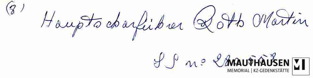MM_4_2_4_07_verso.jpg; 4.2.4.07; KZ Mauthausen: Portraitfoto von Martin Roth ;