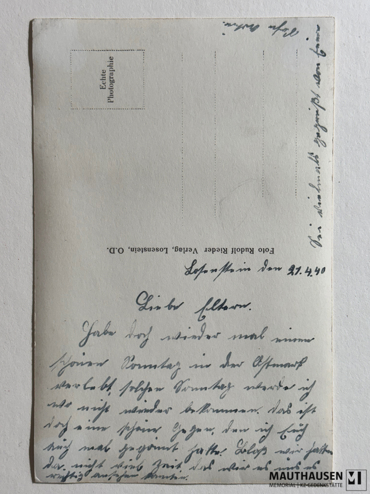 MM_4_4_2_2_009_01x_verso.jpg; 4.4.2.2.009; KZ Gusen: Fotoalbum des SS-Angehörigen Artur Schulz, Seite 9;