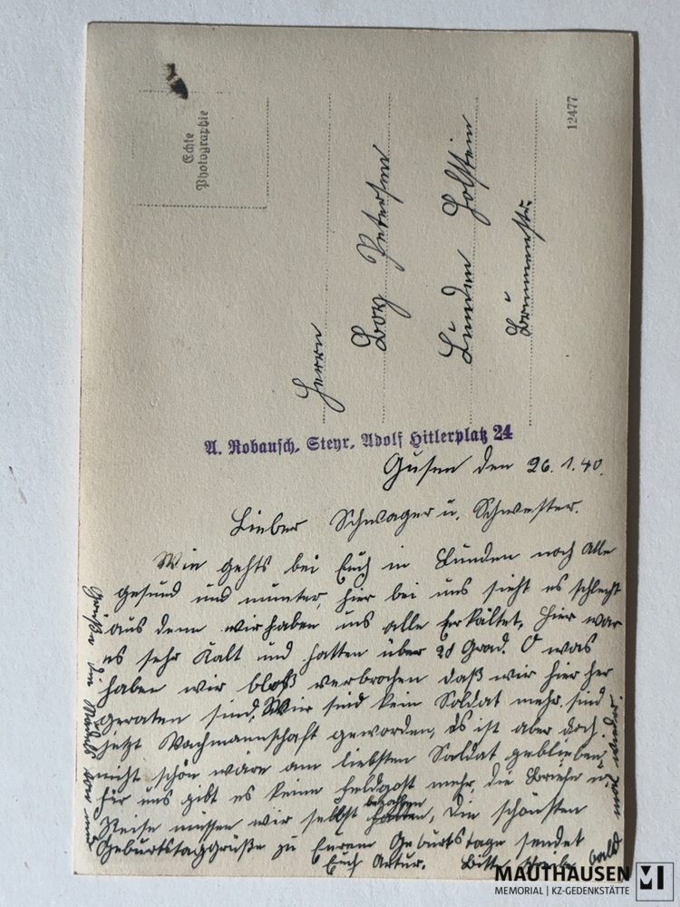 MM_4_4_2_2_11_04_verso.jpg; 4.4.2.2.011; KZ Gusen: Fotoalbum des SS-Angehörigen Artur Schulz, Seite 11;